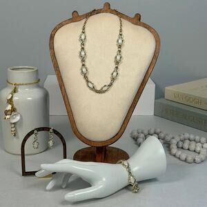VTG 1958 Sarah Coventry My Fair Lady Necklace Bracelet & Clip-On Earrings Set
